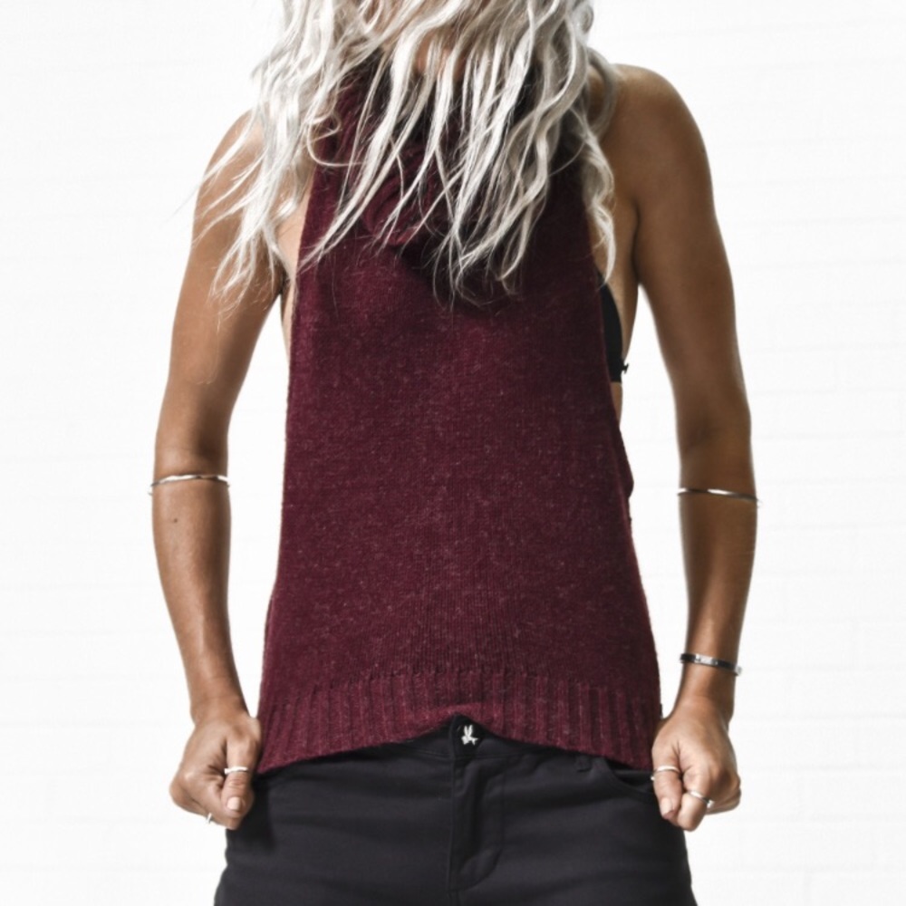 One Teaspoon Parisienne Night Roll Neck Top - Picture 5 of 5